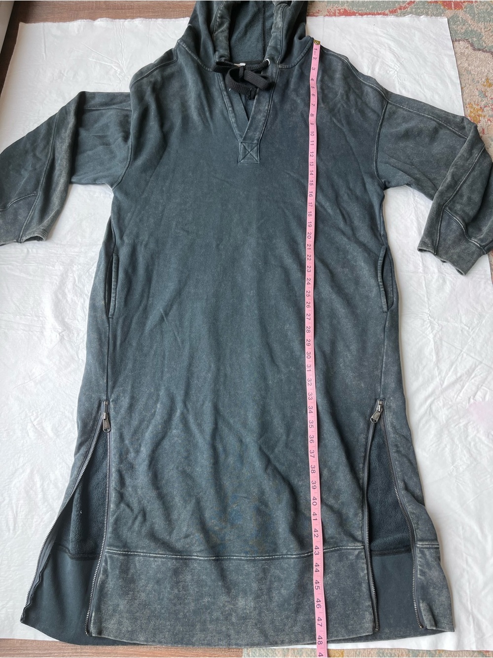 Free People Spur of the Moment Hoodie Sweatshirt Dress - Picture 5 of 7